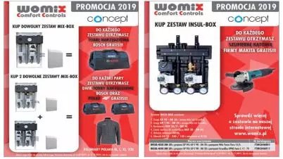 Sezon w pełni – promocje w bieżącym kwartale. Produkty concept by Womix na Giełdzie Towarowej Grupy Instal-Konsorcjum — artykuł opublikowany w Biuletynie IK Edycja Jesień 2019 