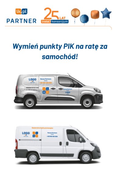 Wymień punkty PIK na ratę za samochód!