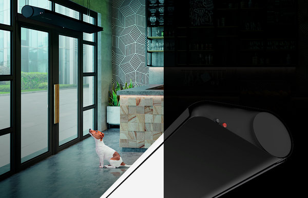 Nowa kurtyna SLIM firmy FLOWAIR z czujnikiem drzwiowym 