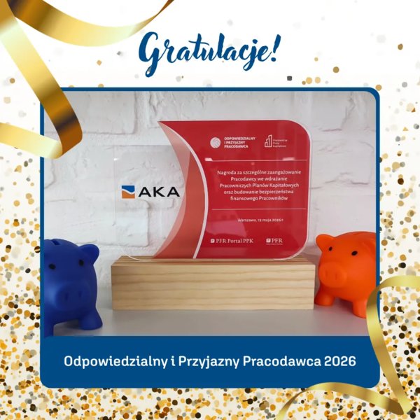 AKA SZCZERBICCY - Wyróżnienie w programie „Odpowiedzialny i Przyjazny Pracodawca”