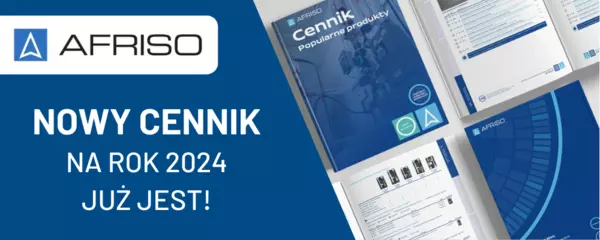 AFRISO - Nowy cennik na rok 2024  - banner