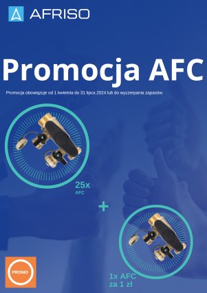 AFRISO - Bonus za zakup armatury do napełniania i płukania instalacji - PROMOCJA