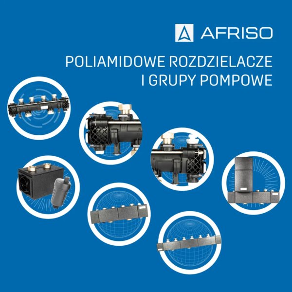 AFRISO - Nowe poliamidowe rozdzielacze i grupy pompowe