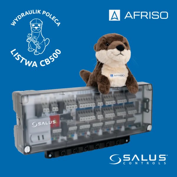 AFRISO - Wydraulik poleca listwę SALUS CB500