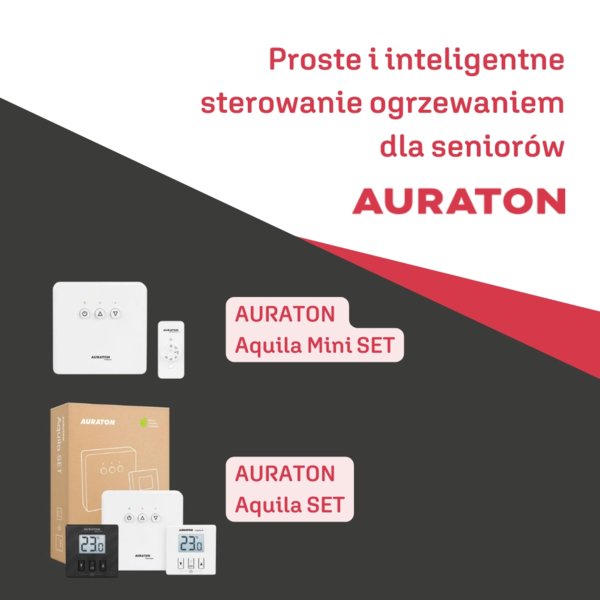 AURATON - Proste i inteligentne sterowanie ogrzewaniem dla seniorów - NEWS