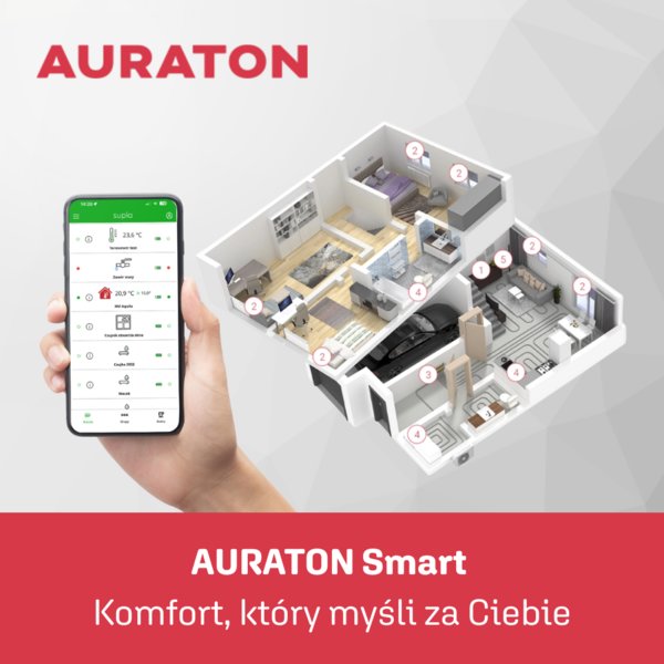 AURATON – inteligentny dom, który pracuje dla Twojego komfortu