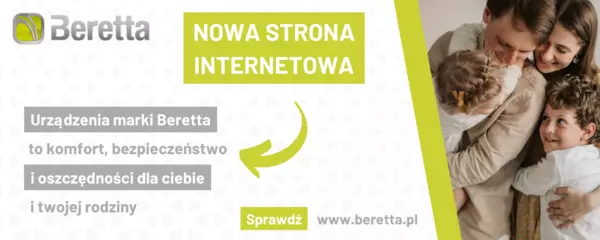 BERETTA - Nowa strona internetowa  - banner