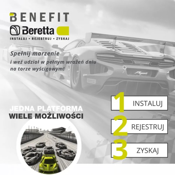 BERETTA - Dołącz do Benefit Beretta