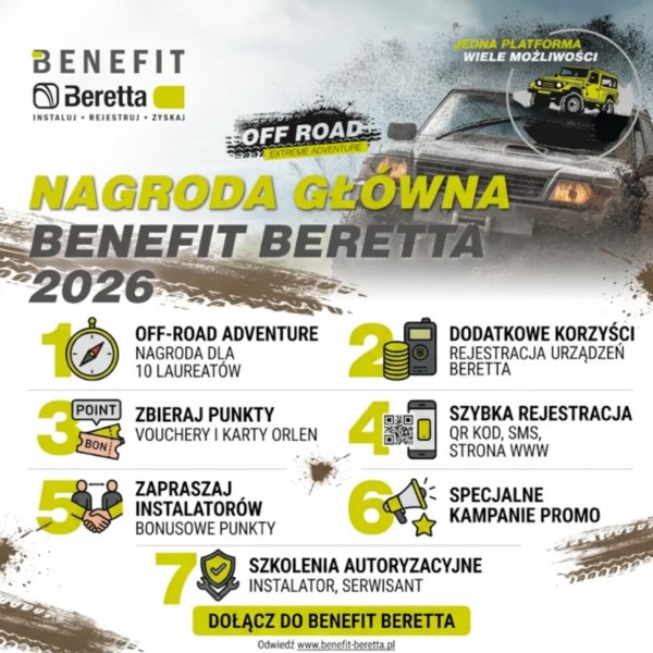 BERETTA - Ostatnia szansa na dołączenie do Benefit Beretta 2026