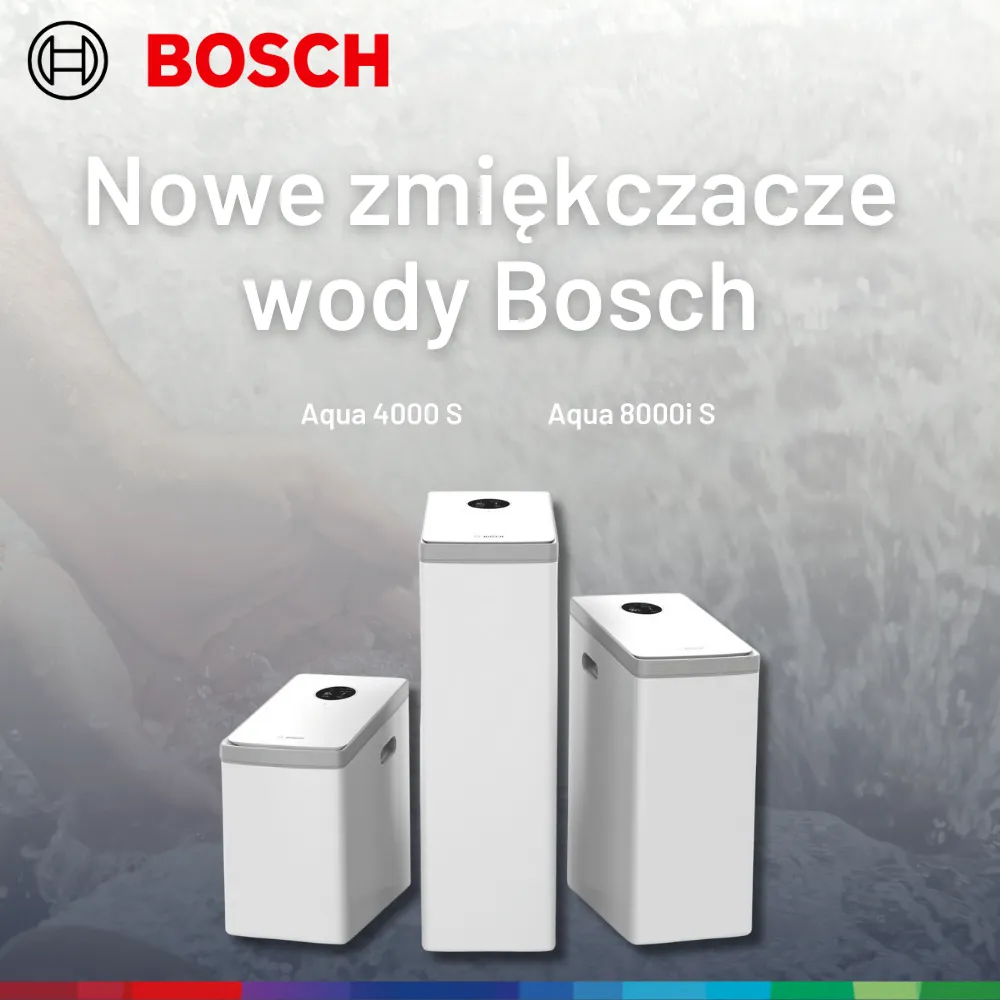 Stacje zmiękczania wody Aqua marki Bosch - banner mobilny