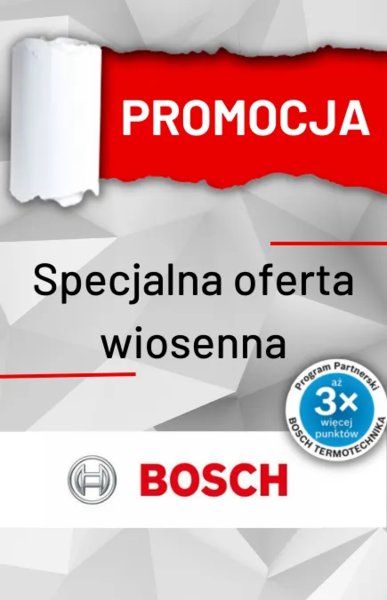 BOSCH - Specjalna oferta wiosenna