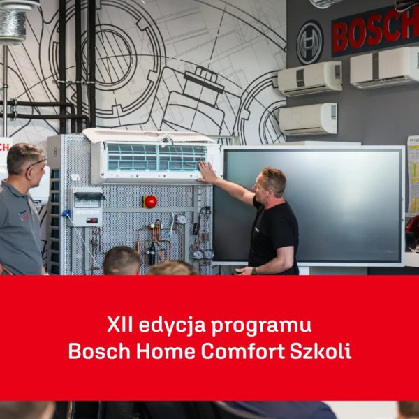 BOSCH - Finał XII edycji programu Bosch Home Comfort Szkoli