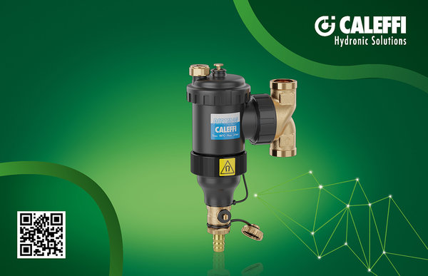 DIRTMAGPRO®  - uzupełnienie oferty Caleffi Hydronic Solutions separacji zanieczyszczeń