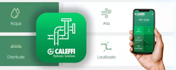 CALEFFI - Aplikacja Pipe Sizer  - banner