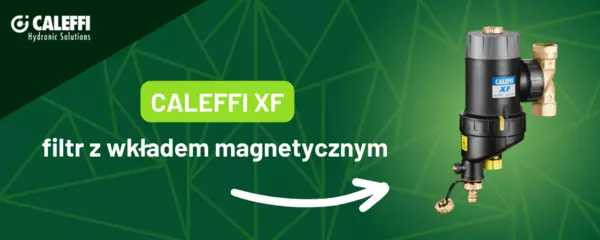 CALEFFI - Filtr XF z wkładem magnetycznym  - banner