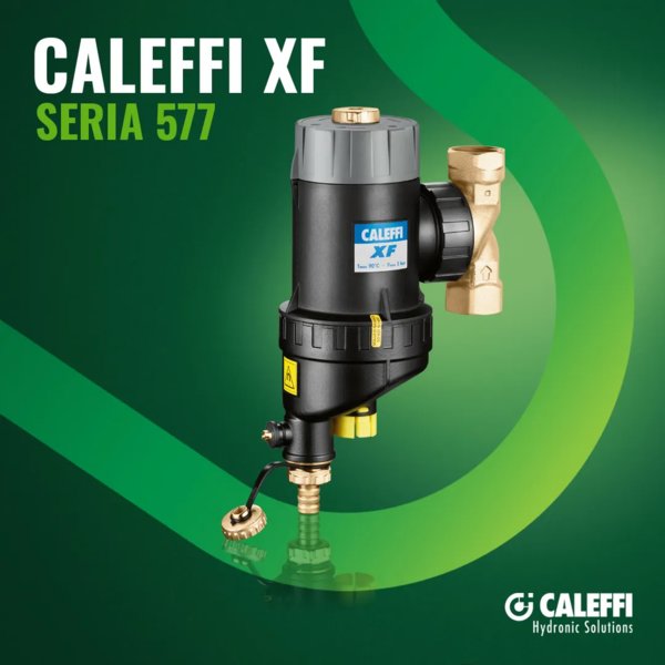 CALEFFI - Skuteczne zabezpieczenie instalacji przed osadami i zanieczyszczeniami z Caleffi XF