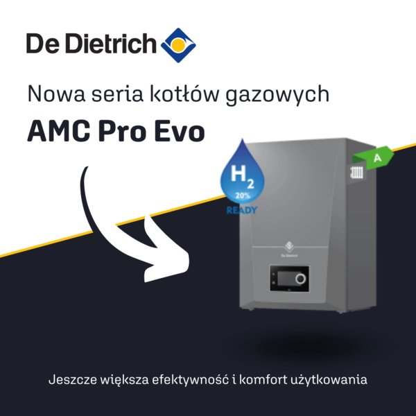 DE DIETRICH - Nowe kotły gazowe AMC Pro Evo - NOWOŚĆ
