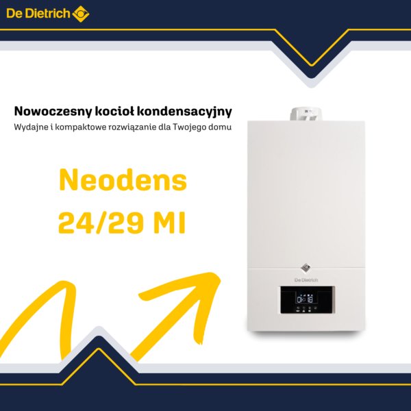 DE DIETRICH - Neodens 24/29 MI – Nowoczesny kocioł kondensacyjny - NOWOŚĆ