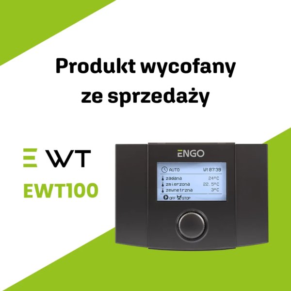 ENGO CONTROLS - Wycofanie regulatora EWT100 z oferty