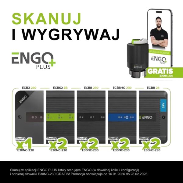 ENGO CONTROLS - Skanuj listwy i odbieraj siłowniki