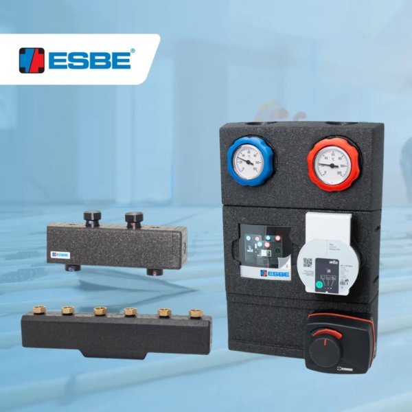 ESBE - Jaki rozdzielacz dobrać do grupy pompowej?