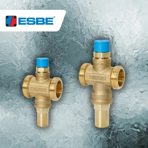 ESBE - Nowa seria zaworów antyzamrożeniowych VTN100