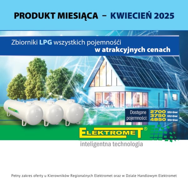 ELEKTROMET - Produkt kwietnia 2025 - PROMOCJA