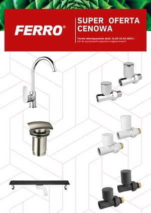 FERRO – Promocja miesięczna: marzec 2024 – PROMOCJA
