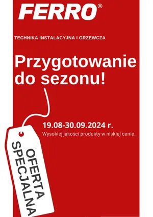 FERRO - "Przygotuj się do sezonu" - PROMOCJA