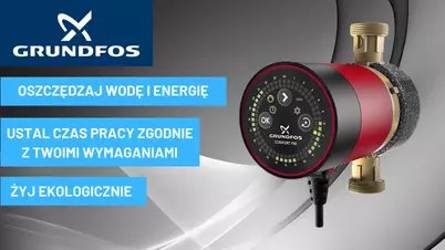 Nowoczesne pompy cyrkulacyjne GRUNDFOS (NOWOŚĆ)
