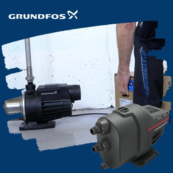 GRUNDFOS - Wymień pompę MQ na SCALA1 szybko i łatwo