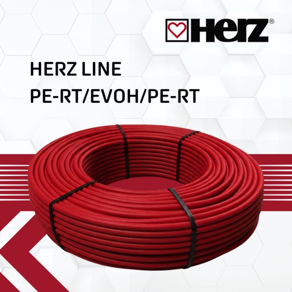 HERZ - Nowa odsłona rury HERZ LINE PE-RT/EVOH/PE-RT