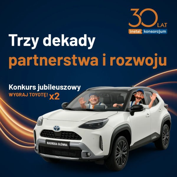 INSTAL-KONSORCJUM - 30 lat budowania branży. Jubileuszowy rok Grupy Instal-Konsorcjum i wielkie odliczanie do IV Giełdy Towarowej Grupy Instal-Konsorcjum!