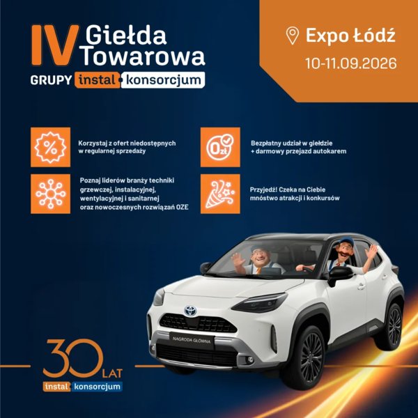 INSTAL-KONSORCJUM - Spotkajmy się w Łodzi na IV Giełdzie Towarowej Grupy Instal-Konsorcjum