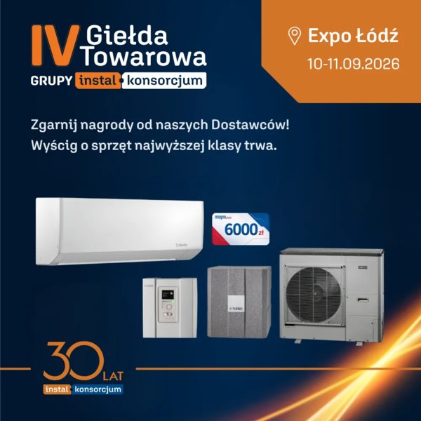INSTAL-KONSORCJUM - Zdobądź nagrody od naszych dostawców!