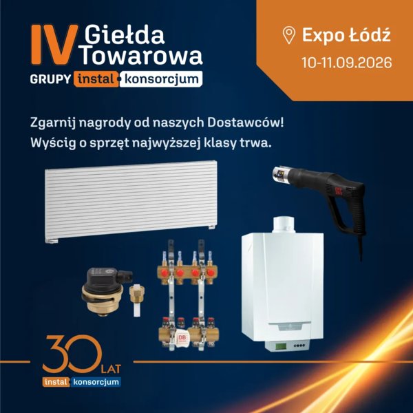 INSTAL-KONSORCJUM - Zdobądź nagrody od dostawców!