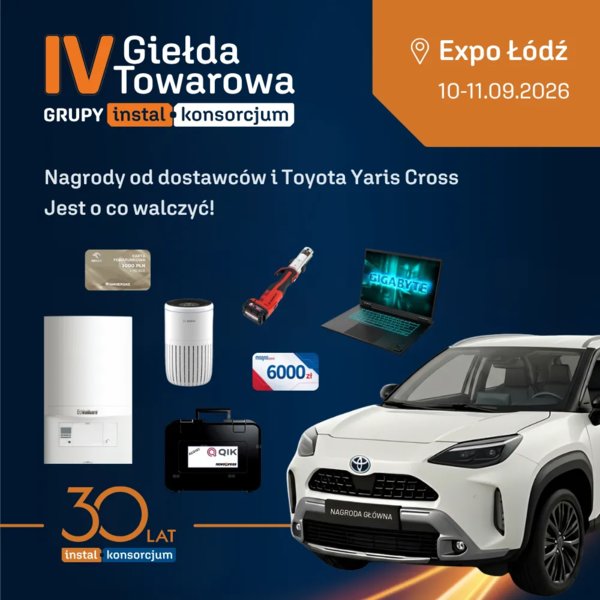 INSTAL-KONSORCJUM - Na IV Giełdzie Towarowej Grupy IK jest o co walczyć!