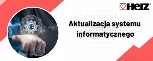 HERZ - Aktualizacja systemu informatycznego  - banner