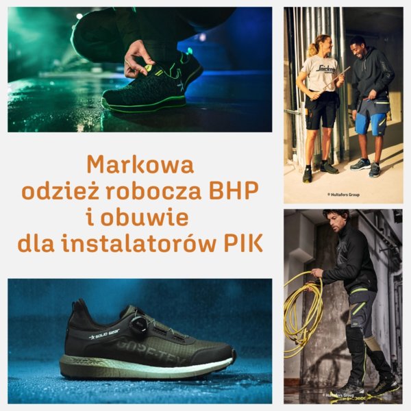 INSTAL-KONSORCJUM - Markowa odzież robocza BHP i obuwie dla instalatorów PIK - NEWS