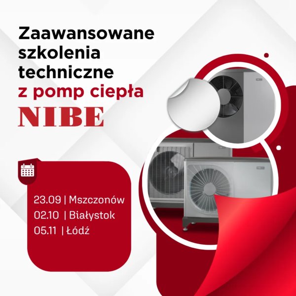 NIBE - Zaawansowane szkolenia techniczne z pomp ciepła