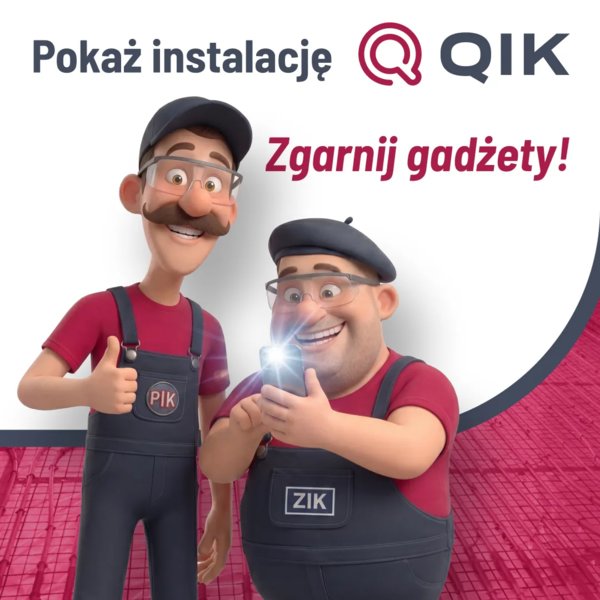 QIK - Pokaż swoją instalację i zgarnij gadżety!