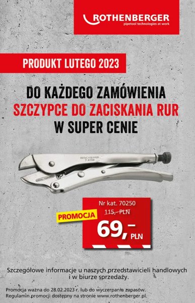 ROTHENBERGER Polska: Produkt lutego 2023