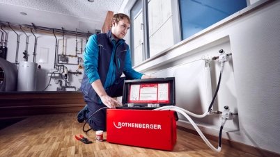 ROTHENBERGER - Nowa, lżejsza generacja zamrażarek do rur ROFROST Turbo II R290