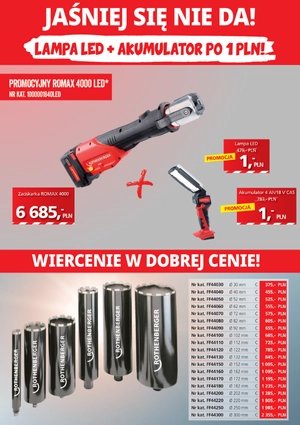 ROTHENBERGER - Jesienne promocje! - PROMOCJA 