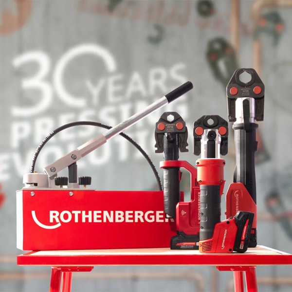 ROTHENBERGER - Świętuj 30 lat techniki zaciskowej