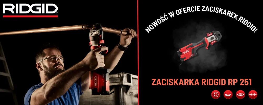 RIDGID zaciskarka RP 251  - banner