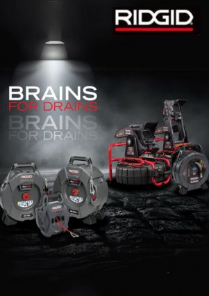 RIDGID - Narzędzia do czyszczenia odpływów i inspekcji rur ‘BRAINS FOR DRAINS’ – PROMOCJA