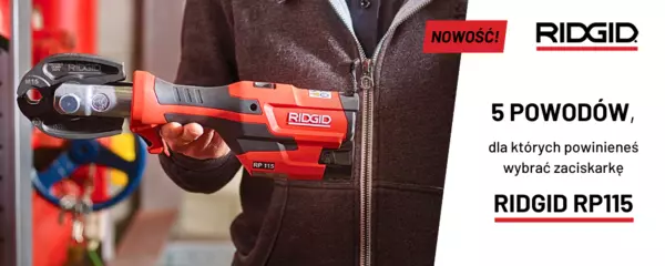 RIDGID Zaciskarka RP115 - banner