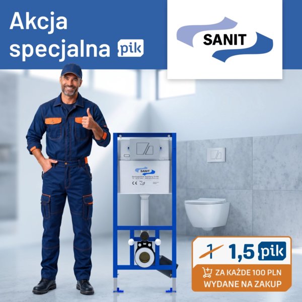 SANIT - Akcja Specjalna PIK na stelaże Sanit