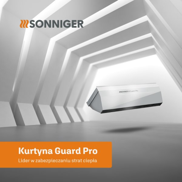 SONNIGER - Kurtyny powietrzne Guard Pro - NOWOŚĆ